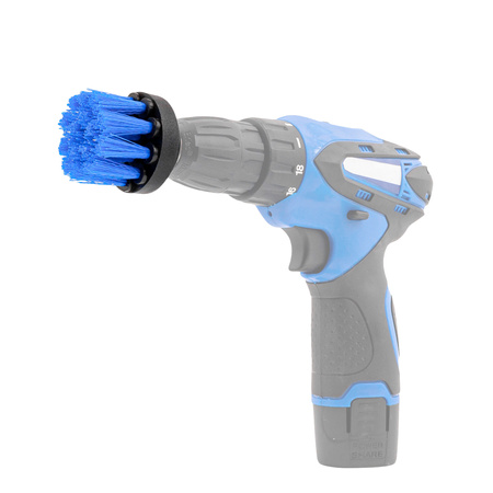 Szczotki czyszczące na wkrętarkę lub wiertarkę komplet 3 sztuki FALON-TECH