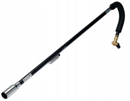 Palnik wypalarka opalarka ogrodowa do chwastów gazowy + 3x kartusz + adapter VOREL YATO