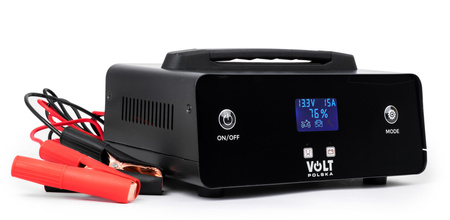 Prostownik akumulatorowy inteligentny SMART BLACK A20 ładowarka 12V / 24V 15A Volt Polska