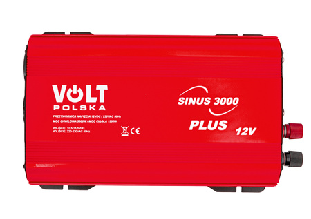 Przetwornica napięcia prądu IPS-3000 PLUS (12V/230V/3000W) PILOT VOLT POLSKA