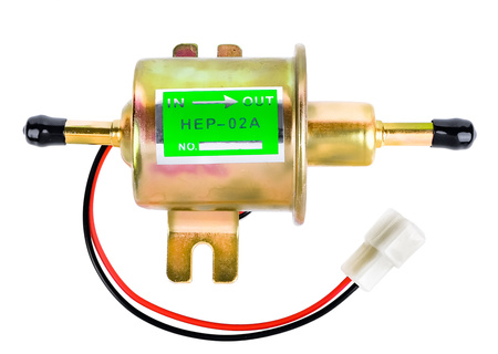 Pompka pompa elektryczna przepływowa do paliwa olej uniwersalna HEP-02A 12V FALON-TECH
