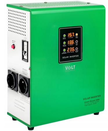 Zestaw solarny panel do grzania wody CWU 3000W GREEN BOOST MPPT 5xPV (5x510W)