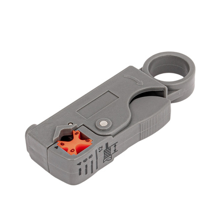 Zestaw narzędzia sieciowe RJ45 tester kabli ściągacz wtyk zaciskarka 19el GEKO