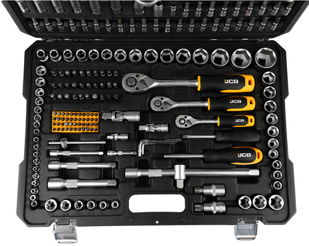Zestaw kluczy nasadowych klucze nasadowe torx 216 el JCB