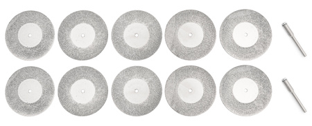 Zestaw tarcze diamentowe tnące do multi mini szlifierki frezarki 50 mm 12el FALON-TECH