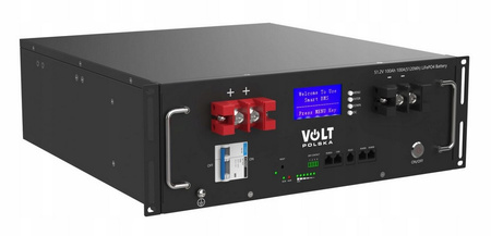 Magazyn energii LifePo4 rack 51,2V 100Ah 100A 5120Wh 5.1KWh VOLT POLSKA