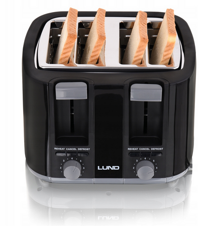 Toster opiekacz kanapek 7 poziomów 3 funkcyjny 4 kromki 1500w LUND 67501 YATO