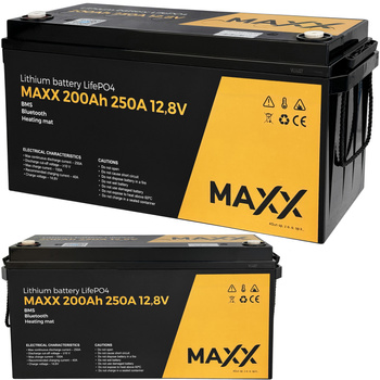 Akumulator LiFePo4 BMS do łodzi kampera paneli mata grzewcza 200Ah 250A 12V BMS 4SUN