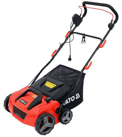 Wertykulator areator 1800W 3w1 38cm YATO