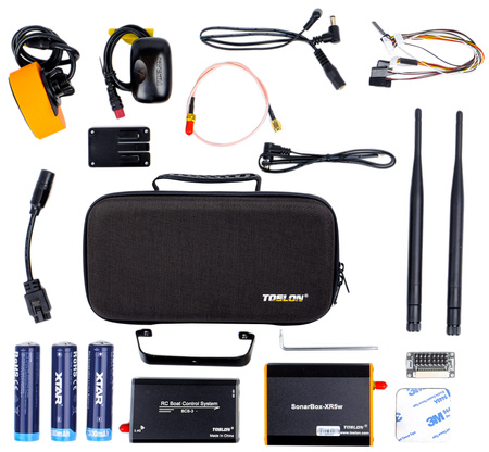 Autopilot x-pilot do łodzi zanętowych gps autopilot echosonda XR500 TOSLON