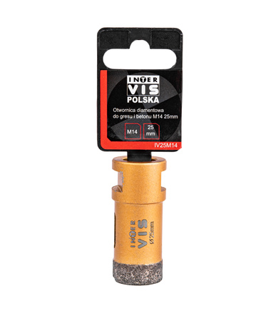 Otwornica diamentowa do gresu, betonu i kamienia 25mm FALON-TECH