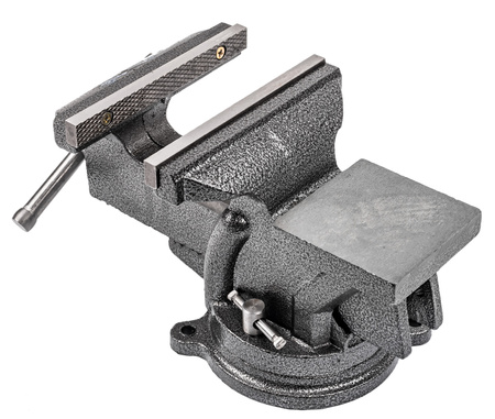 Imadło ślusarskie obrotowe z kowadłem 150mm GEKO