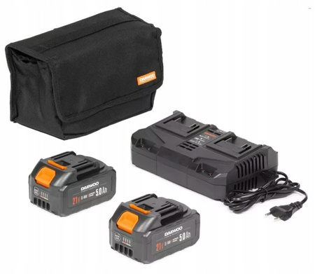 Odśnieżarka akumulatorowa DAST 5542Li SET 2x21V 5.0Ah 51cm DAEWOO