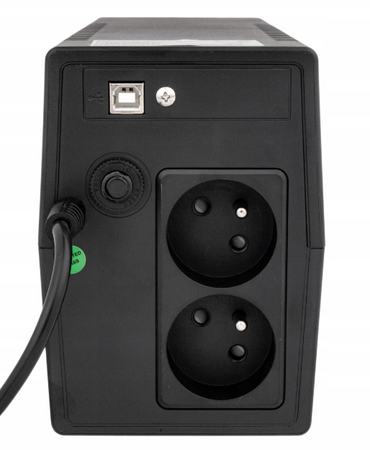 Zasilacz awaryjny UPS LCD 650Va 360W 7Ah + program VOLT POLSKA