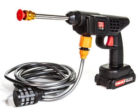 Myjka cisnieniowa akumulatorowa 21V 30bar do domu ogrodu kostki okien MARPOL