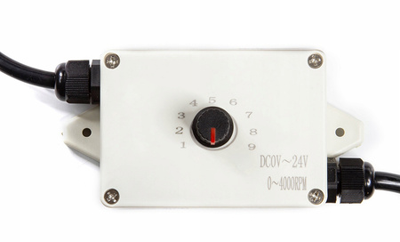 Silnik wibracyjny 100w elektryczny 24v z regulatorem do platform 2950 rpm MAR-POL