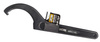 Klucz hakowy z noskiem pazurem nastawny do nakrętek 135-145 mm JCB