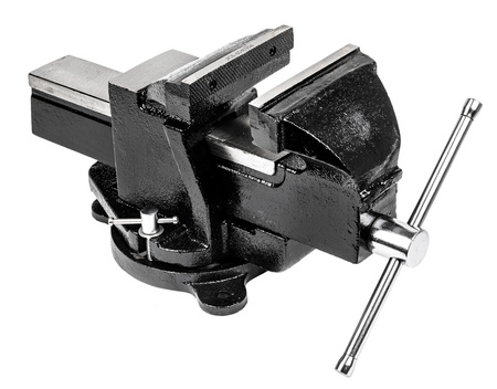 Profesjonalne imadło ślusarskie obrotowe stalowe 150mm JCB