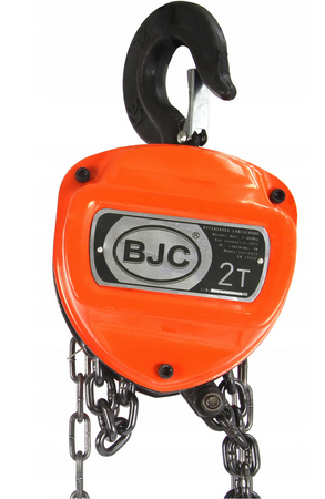 Wciągarka wyciągarka łańcuchowa ręczna warsztatowa do silnika 2 tony 2,5m BJC