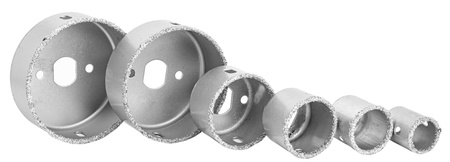 Otwornice wolframowe otwornica do glazury betonu 8 el SILVER