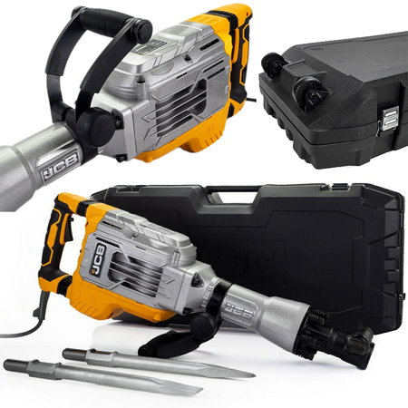 Solidny młot udarowy wyburzeniowy sds plus 2 dłuta walizka JCB 65J 1700w JCB