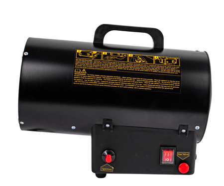 Nagrzewnica dmuchawa gazowa piecyk 15kW wąż + reduktor VOLT POLSKA