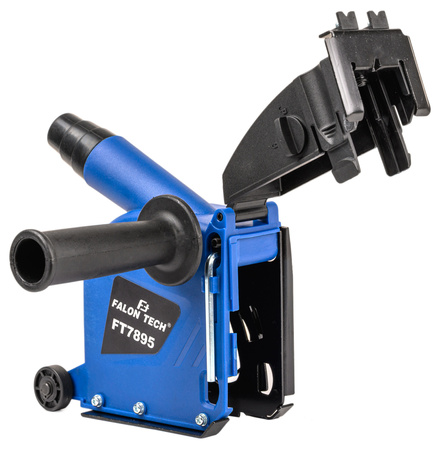 Bruzdownica do szlifierki kątowej osłona przeciwpyłowa adaptery 125 mm FALON-TECH