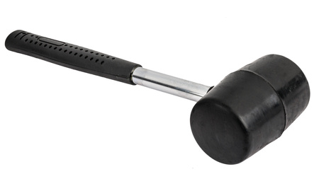 Młotek gumowy bezodrzutowy 350gr metalowa rączka FALON-TECH