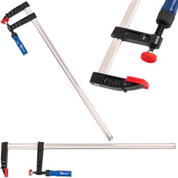 Ścisk zacisk stolarski zacisk uchwyt 120x800 mm Typ F GEKO