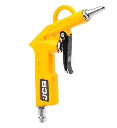 Pistolet do pompowania kół opon zestaw 6 el. z manometrem kompresora JCB