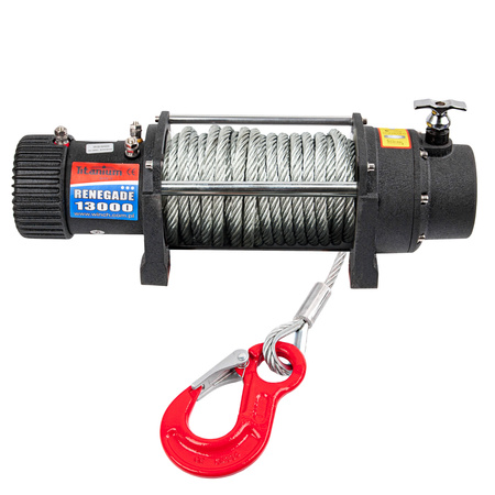 Wyciągarka elektryczna 12V 13000LBS 6T RENEGADE Titanium Winch