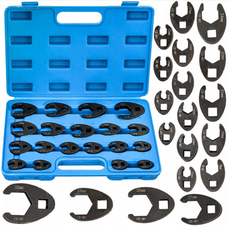 Klucze nasadowe otwarte końcówki nasadki do sondy lambda czujników 19el FALON-TECH