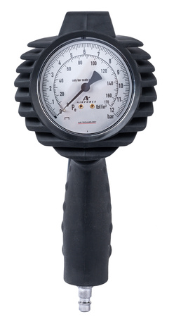 Pistolet do pompowania kół z manometrem 12 bar BJC