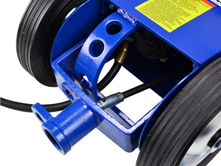 Podnośnik hydrauliczno pneumatyczny mocny lewarek 35T TIR żaba 257-627 mm GEKO