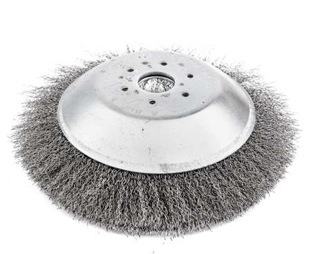 Szczotka druciana tarczowa do usuwania zarośli 200mm