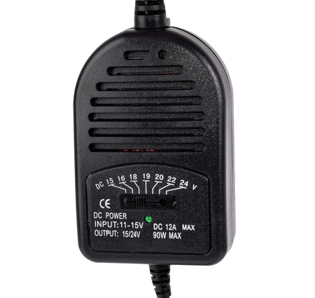 Zasilacz samochodowy do laptopów (uniwersalny) ładowarka 90W 12V VOLT POLSKA