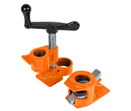 Zestaw 4x ścisk stolarski rurowy bezkońcowy 3/4" zacisk na rurę FALON-TECH