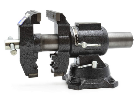 Imadło ślusarskie obrotowe hartowane 125mm 360 stopni GEKO