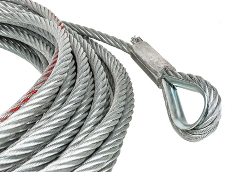 Lina stalowa do wyciągarki wciągarki 25m 9,5mm 7T Titanium Winch