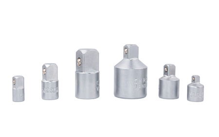 Adaptery redukcje redukcja zestaw 6 szt. 1/4" 3/8" 1/2" 3/4" FALON-TECH