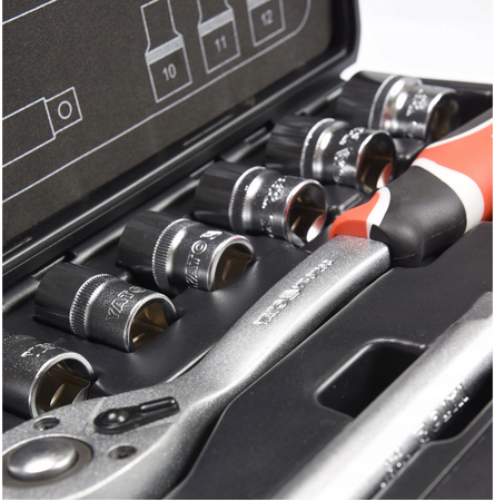 Zestaw narzędziowy 1/2" 12el YATO