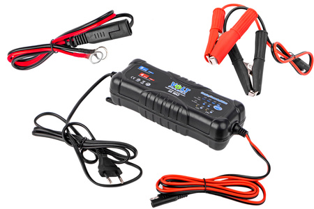 Prostownik ładowarka do akumulatora 12V-24V 8A AUTO VOLT POLSKA