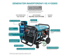 Agregat generator prądu inwertorowy gaz KS 4100iEG 4000w Könner & Söhnen KS