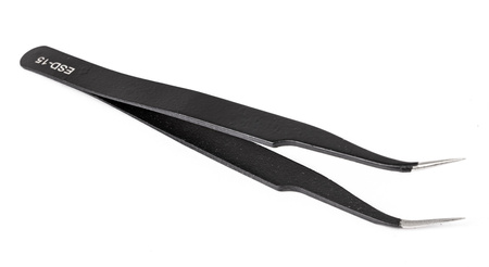 Zestaw pęset metalowych ESD 9 elem. w etui FALON-TECH