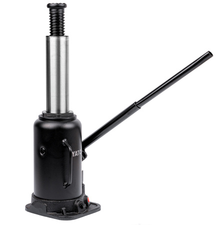 Podnośnik hydrauliczny słupkowy butelkowy samochodowy lewarek 20T YT-17007 YATO