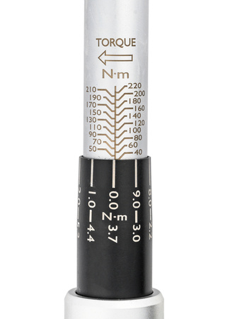 Klucz dynamometryczny dwustronny z certyfikatem 1/2" 530mm 40-220Nm FORSAGE