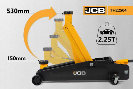 Podnośnik warsztatowy hydrauliczny 2,25T JCB