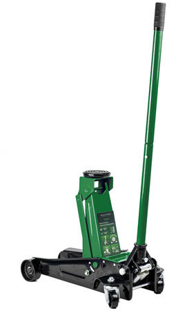 Mocny podnośnik samochodowy niskoprofilowy 2 tłoki żaba lewarek guma 3T ROCKFORCE