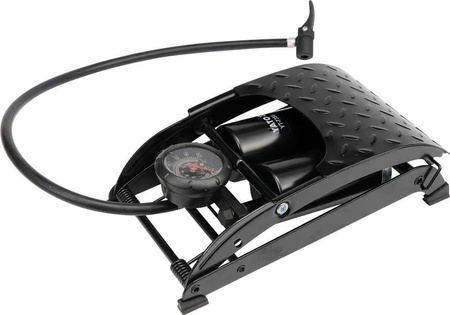 Pompka nożna dwutłokowa z manometrem YATO