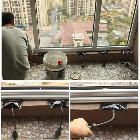 Poduszka montażowa pneumatyczna do podnoszenia mebli okien zestaw 150 kg 4 szt FALON-TECH